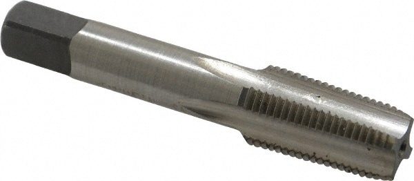 Kennametal 1542787 Standard Pipe Tap: 1/8-27, NPT, 4 Flutes, High Speed Steel, Bright/Uncoated Image