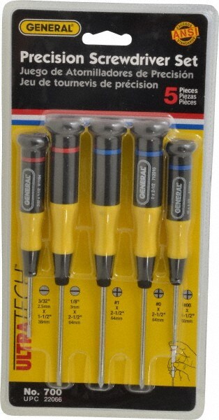 Plastic Screwdriver Set Mscdirect Com