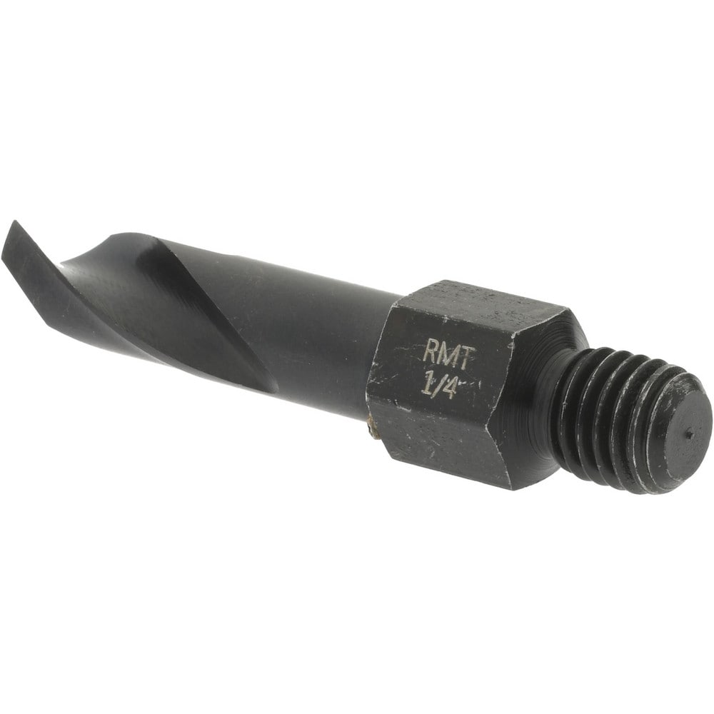 Hertel - Threaded Shank Drill Bit: 1/4" Dia, 135 ° Point, 1/4-28 Shank ...