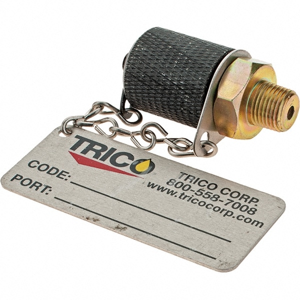 Trico 36100 Oil Sample Ports; Type: Oil Sample Port ; Material: Carbon Steel ; Port Connection Thread Size: 1/8 ; Adapter Type: Oil Sample Port ; Output Connection: M16x2 ; Maximum Operating Temperature (F): 392.00 Image