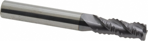 Accupro 12179631 Square End Mill: 5/16 Dia, 3/4 LOC, 5/16 Shank Dia, 2-1/2 OAL, 3 Flutes, Solid Carbide Image
