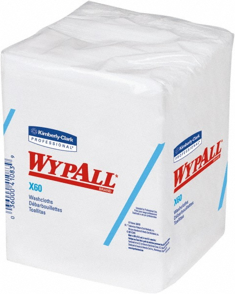 Shop Towel/Industrial Wipes: 1/4 Fold & X60