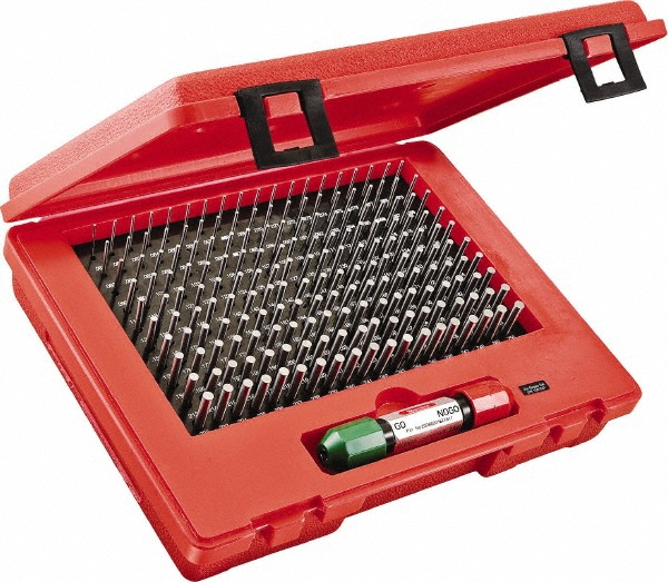 Starrett Class ZZ Plug Gage Set: 0.0610 to 0.2500", 190 Pc - 0.000200" Tolerance | Part #67483