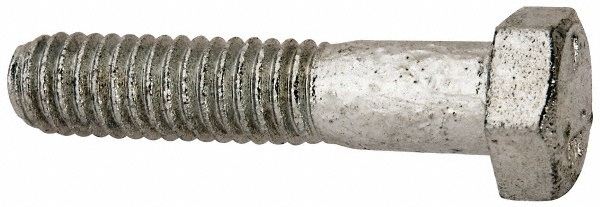 Value Collection IHCS0310150CG Hex Head Cap Screw: 5/16-18 x 1-1/2", Grade 5 Steel, Hot Dipped Galvanized Finish Image