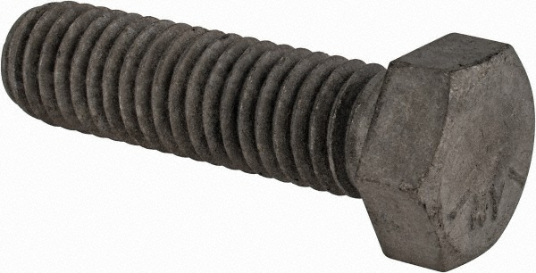 Value Collection IHCS0500175CG Hex Head Cap Screw: 1/2-13 x 1-3/4", Grade 5 Steel, Hot Dipped Galvanized Finish Image