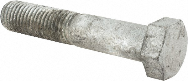 10 Vis à Tête Hexagonale Galvanisées à Chaud - 3/8-16 X 10 Pouces - Pour Fixation Lourde