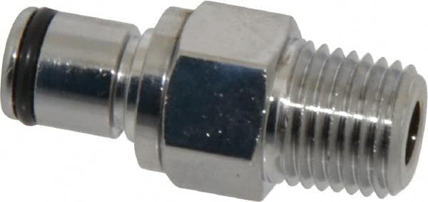 CPC Colder Products LCD24004 1/4 NPT Brass, Quick Disconnect, Valved Coupling Insert 
