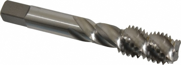 Kennametal 4131116 Spiral Flute Tap: 5/8-11, UNC, 4 Flute, Bottoming, 3B Class of Fit, Vanadium High Speed Steel, Bright/Uncoated Image