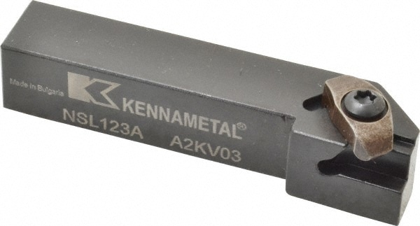 Kennametal 1097261 Indexable Threading Toolholder: Internal & External, Left Hand, 0.75 x 0.75" Shank Image