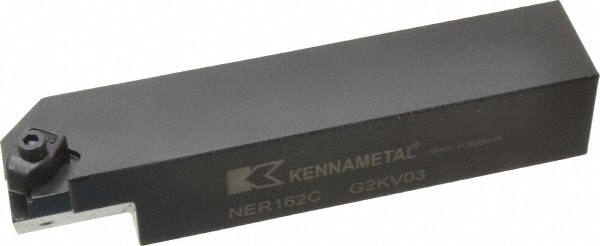 Kennametal 1097560 Indexable Threading Toolholder: Internal & External, Right Hand, 1 x 1" Shank Image