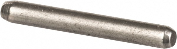 Made in USA DP416-062-500 Precision Dowel Pin: 1/16 x 1/2", Stainless Steel, Grade 416, Passivated Finish Image