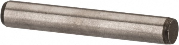 Made in USA DP416-093-625 Precision Dowel Pin: 3/32 x 5/8", Stainless Steel, Grade 416, Passivated Finish Image