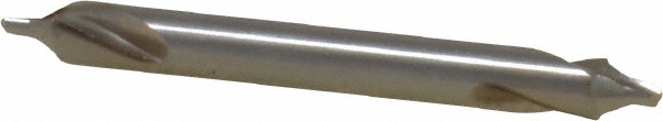 Combo Drill & Countersink: #11, 1/8" Body Dia, 118°, Cobalt