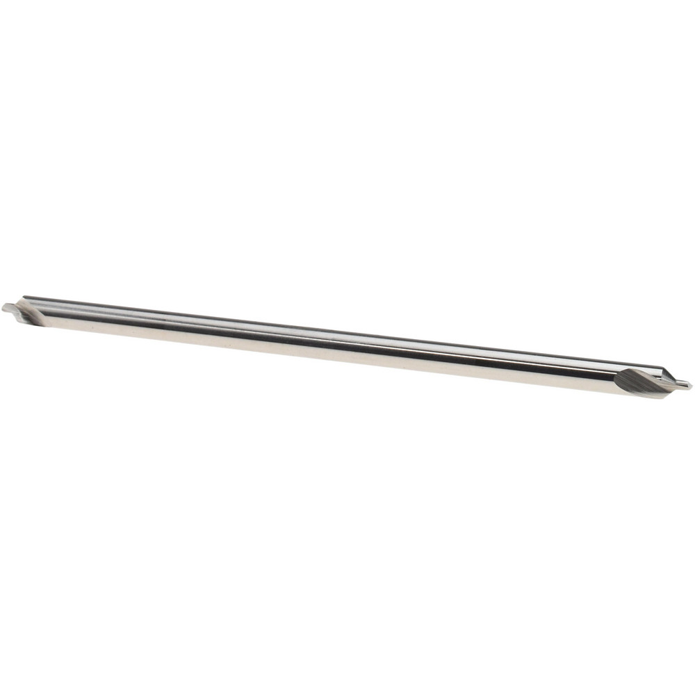 Combo Drill & Countersink: #1, 1/8" Body Dia, 118°, High Speed Steel