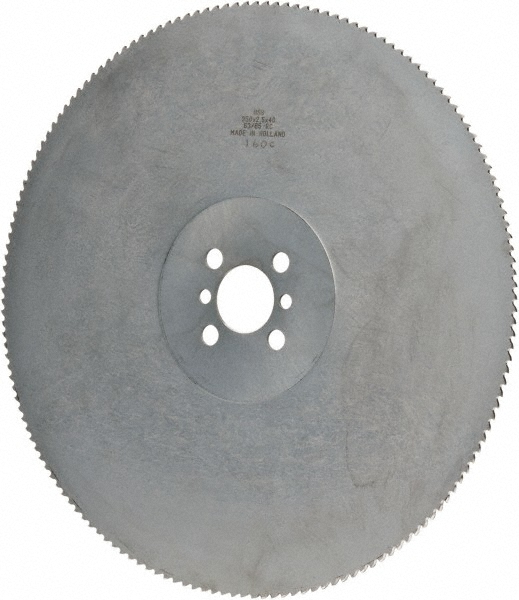 Cold Saw Blade: 315 mm Dia, 200 Teeth, High Speed Steel - 40 mm Arbor Hole, 2.5 mm Blade Thickness