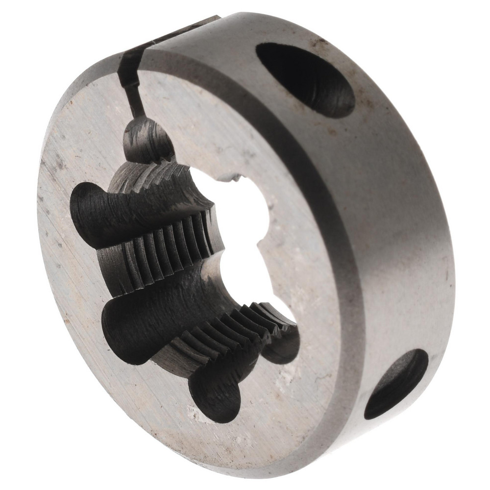 Round Die: 1/2-32, 1" OD, High Speed Steel