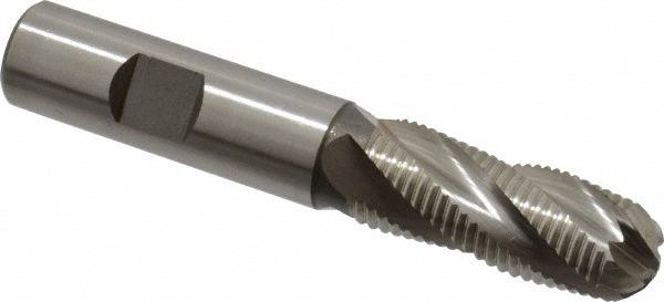 Hertel 88245428 Ball End Mill: 0.625" Dia, 1.625" LOC, 4 Flute, Cobalt Image