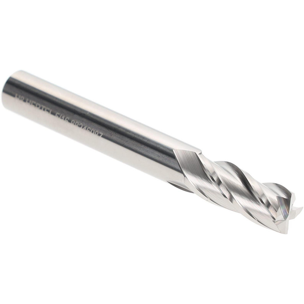 Hertel - Square End Mill: 5/16″ Dia, 3/4″ LOC, 4 Flute, Solid