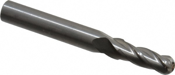 Hertel - Ball End Mill: 17/64