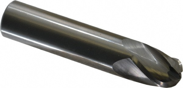 Hertel E599924536 Ball End Mill: 0.625" Dia, 0.75" LOC, 4 Flute, Solid Carbide Image