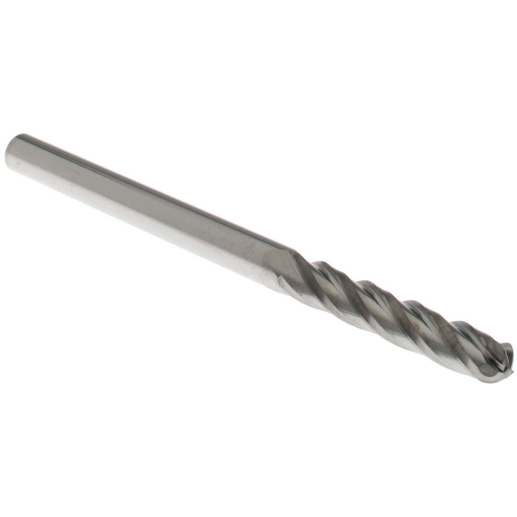 Hertel E5062012 Ball End Mill: 0.1875" Dia, 1.125" LOC, 4 Flute, Solid Carbide Image