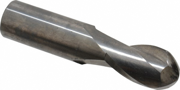 Hertel E5250056 Ball End Mill: 0.875" Dia, 1.5" LOC, 4 Flute, Solid Carbide Image