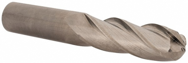 Hertel E5062064 Ball End Mill: 1" Dia, 3" LOC, 4 Flute, Solid Carbide Image