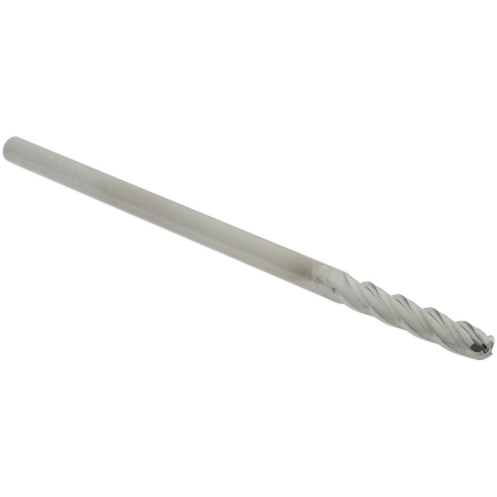 Hertel E5062901 Ball End Mill: 0.25" Dia, 1.5" LOC, 4 Flute, Solid Carbide Image