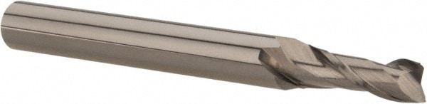 Hertel S-261 Square End Mill: 5/64 Dia, 3/16 LOC, 1/8 Shank Dia, 1-1/2 OAL, 2 Flutes, Solid Carbide Image