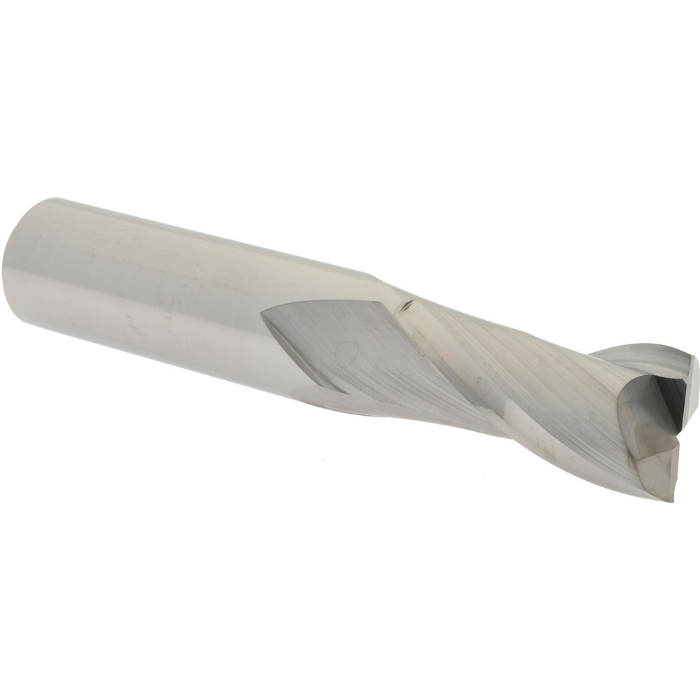 Hertel 750189 Square End Mill: 5/8 Dia, 1-1/4 LOC, 5/8 Shank Dia, 3-1/2 OAL, 2 Flutes, Solid Carbide Image
