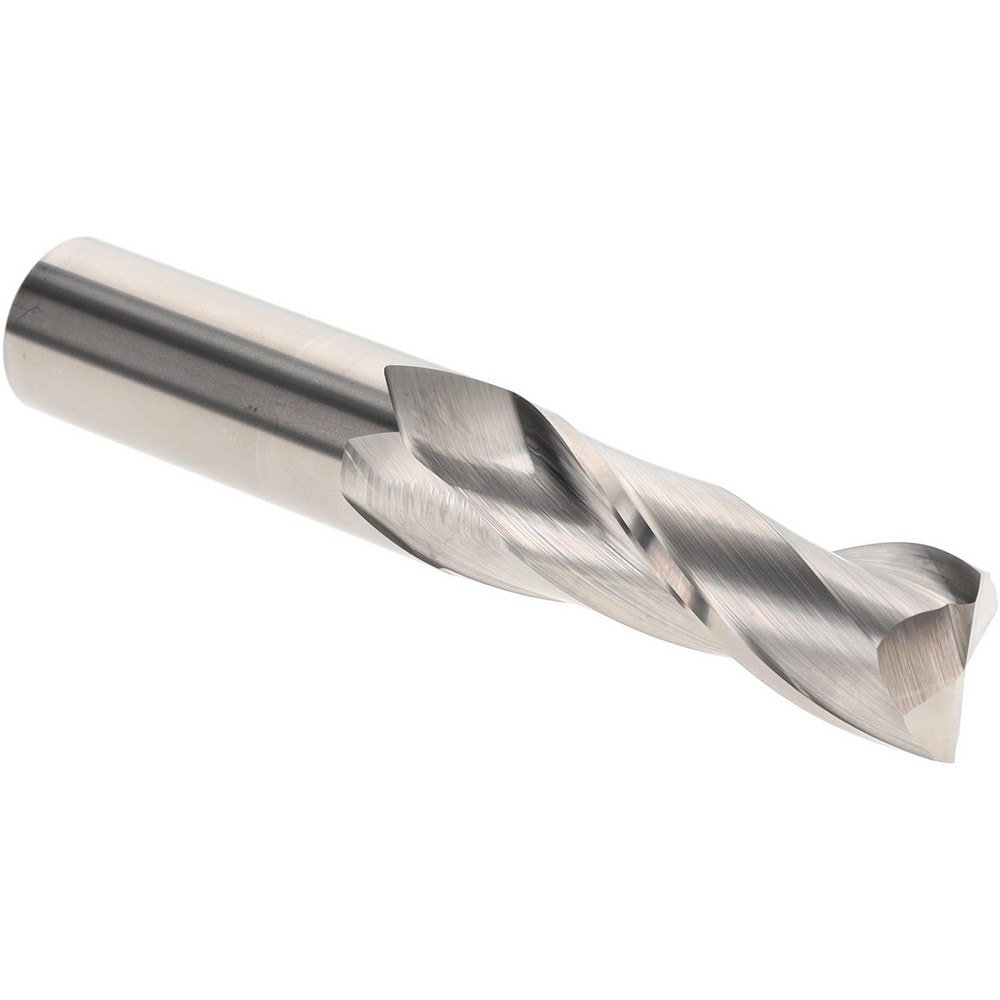 Hertel 750088 Square End Mill: 1" Dia, 2 Flutes, 3" LOC, Solid Carbide, 30 ° Helix Image