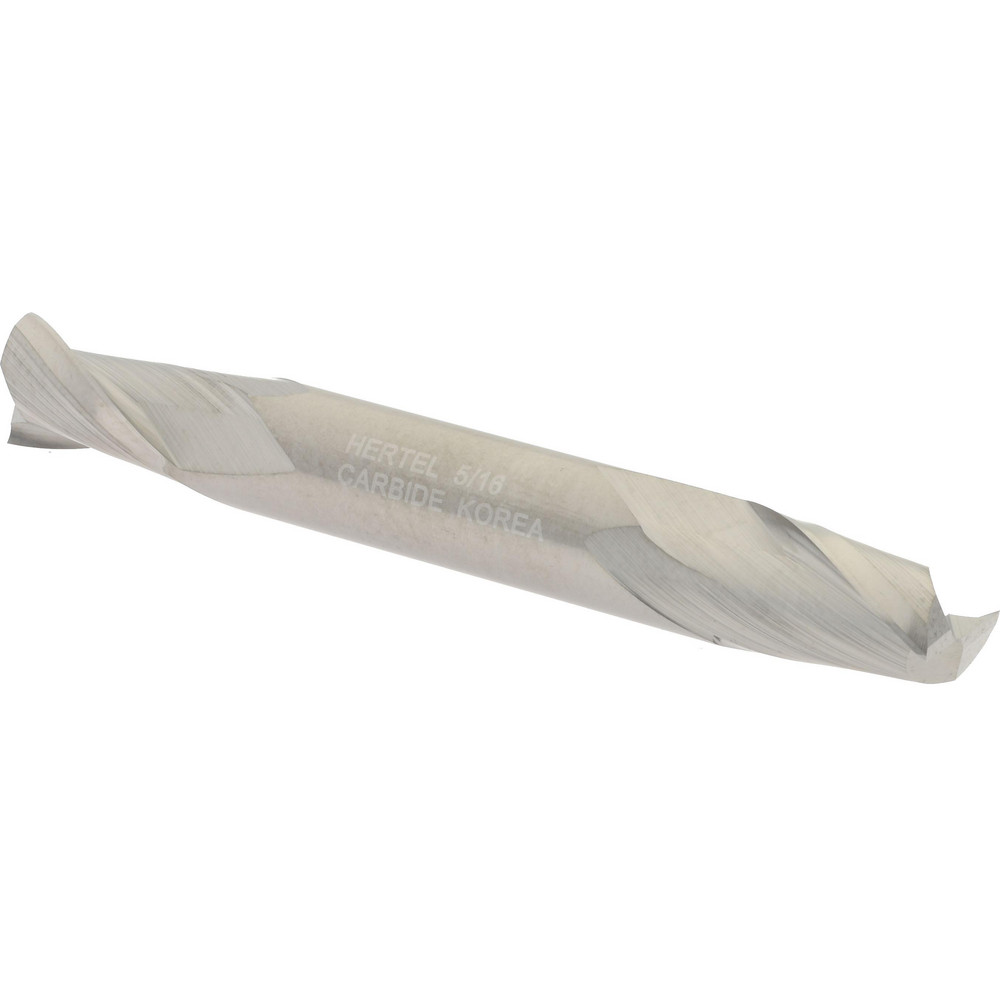 Hertel E5022020 Square End Mill: 5/16 Dia, 1/2 LOC, 5/16 Shank Dia, 2-1/2 OAL, 2 Flutes, Solid Carbide Image
