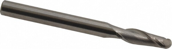 5//8/" Carbide End Mill 2-flutes LONG LENGTH BALL-end