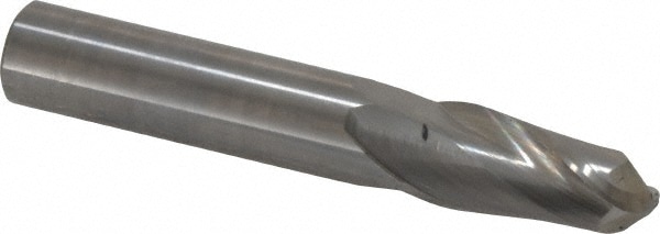 Hertel E5249036 Ball End Mill: 0.5625" Dia, 1.25" LOC, 2 Flute, Solid Carbide Image