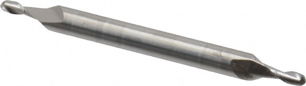 Hertel E599924383 Ball End Mill: 0.0625" Dia, 0.125" LOC, 2 Flute, Solid Carbide Image