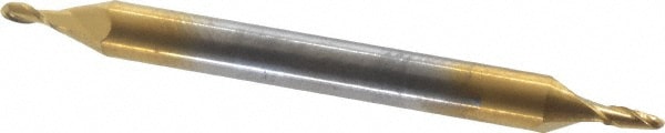 Hertel 88249495 Ball End Mill: 0.0469" Dia, 0.0938" LOC, 2 Flute, Solid Carbide Image