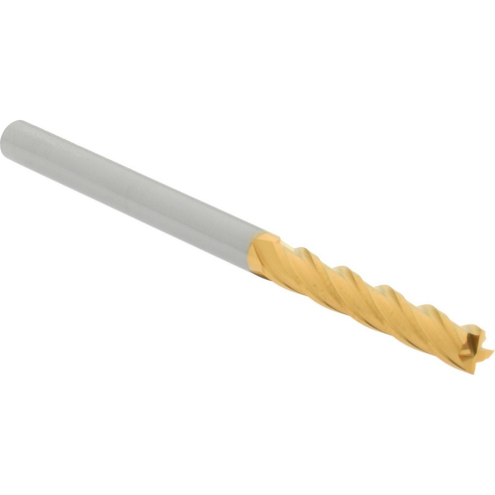 Hertel 750500 Square End Mill: 3/16" Dia, 1-1/8" LOC, 4 Flutes, Solid Carbide Image