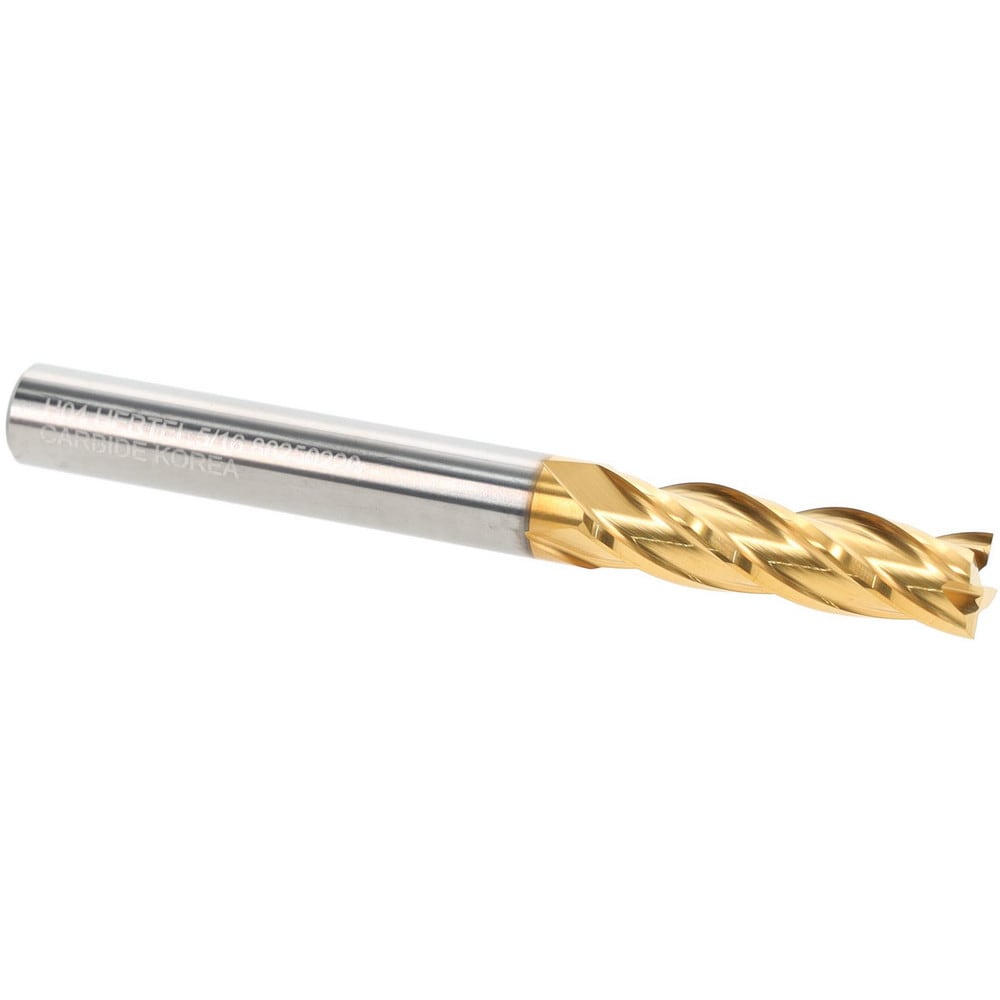 Hertel 750473 Square End Mill: 5/16" Dia, 4 Flutes, 1-1/8" LOC, Solid Carbide, 30 ° Helix Image