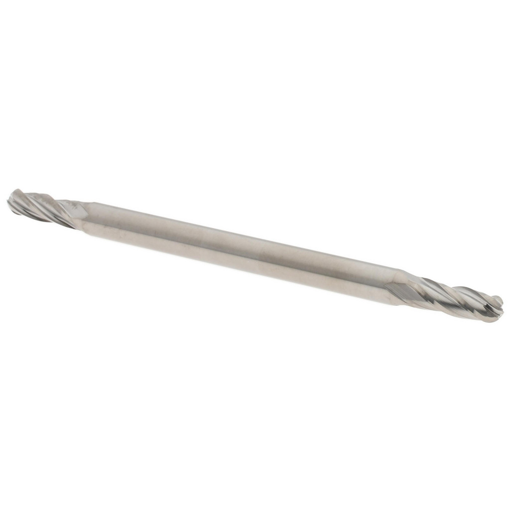 Hertel E599924415 5/32" Diam, 7/16" LOC, 4 Flute Solid Carbide Ball End Mill Image
