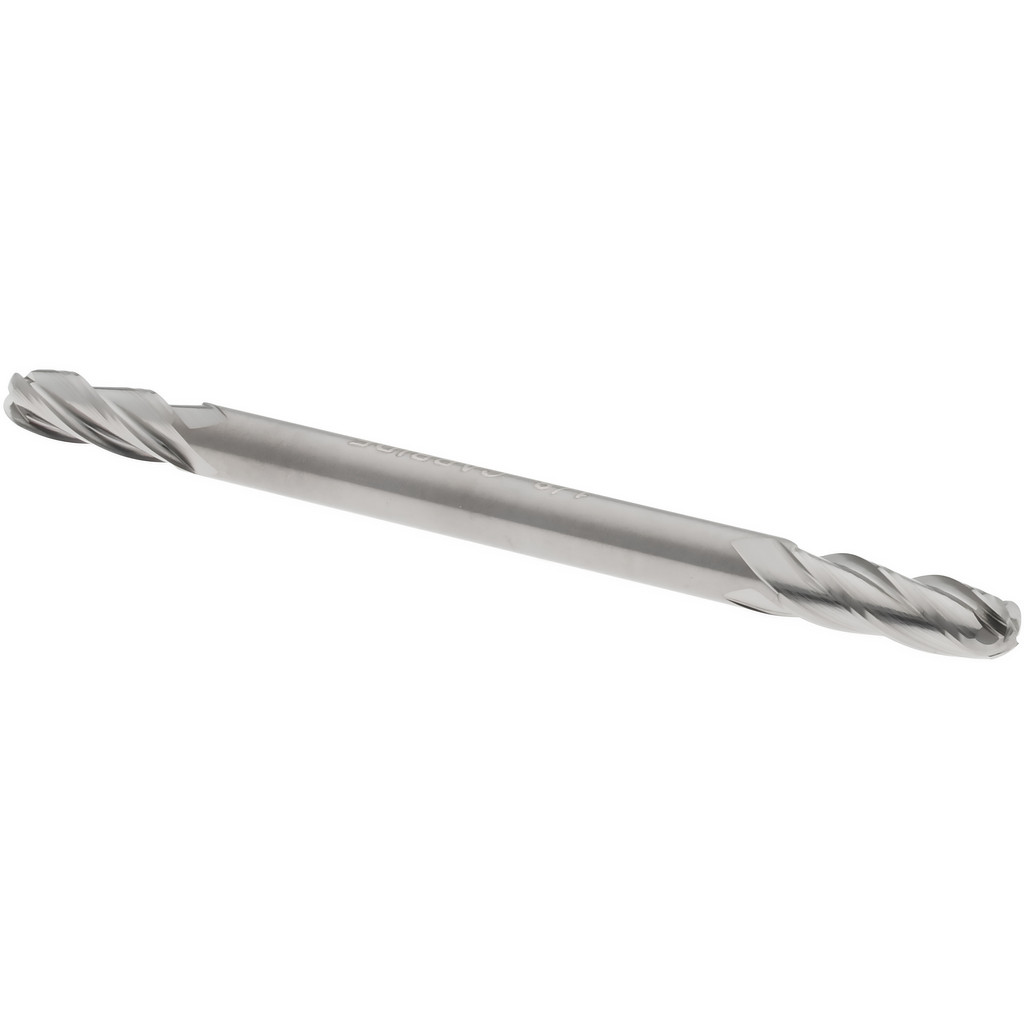 Hertel E599924413 Ball End Mill: 0.125" Dia, 0.375" LOC, 4 Flute, Solid Carbide Image