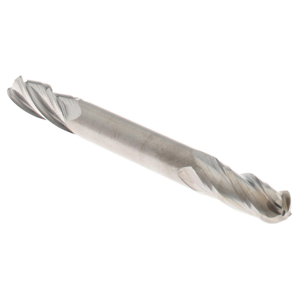 Hertel E599924418 Ball End Mill: 0.1875" Dia, 0.5" LOC, 4 Flute, Solid Carbide Image