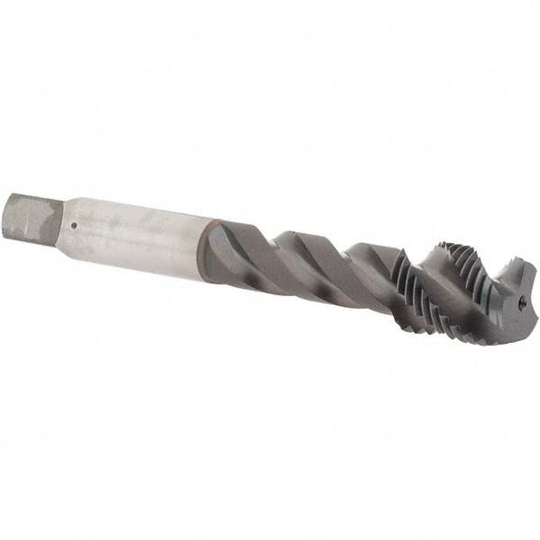 OSG 2942608 Spiral Flute Tap: 1/2-20, UNF, 3 Flute, Modified Bottoming, 2B Class of Fit, Vanadium High Speed Steel, TICN Finish Image