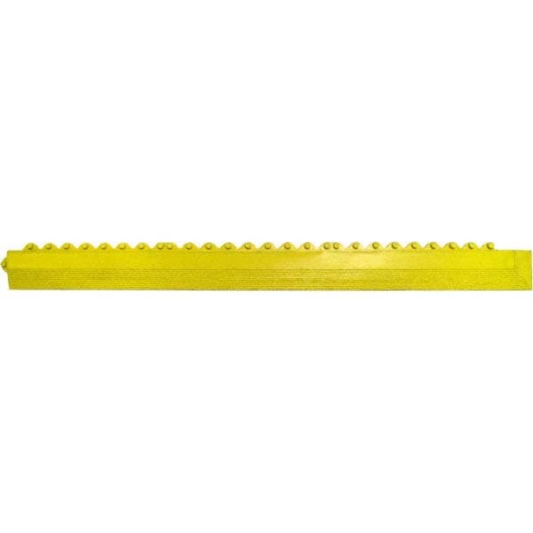 PRO-SAFE 3927909383X39 Anti-Fatigue Modular Tile Mat: Dry & Wet Environment, 3.25" Length, 3" Wide, Yellow Image