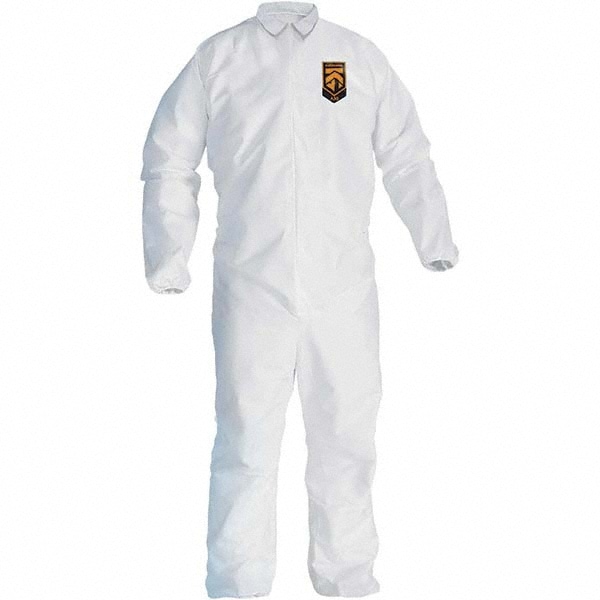 KleenGuard 46103 Disposable Coveralls: Size Large, SMS, Zipper Closure Image