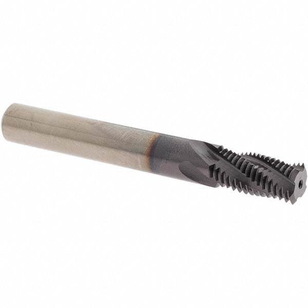 OSG 4100001711 Helical Flute Thread Mill: 1/2-20, Internal, 4 Flute, 3/8" Shank Dia, Solid Carbide Image