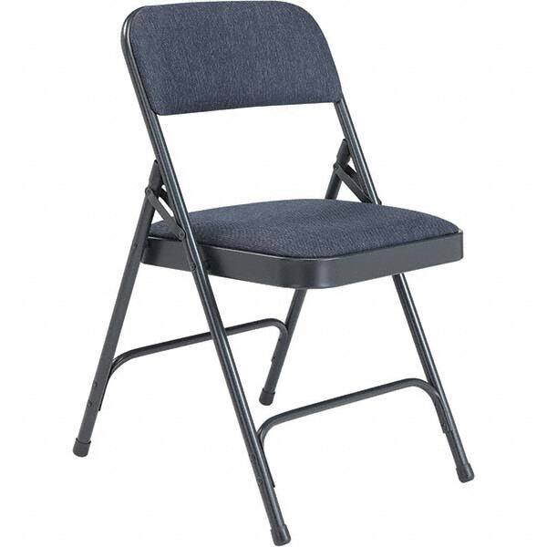 Folding Chairs; Pad Type: Folding Chair w/Fabric Padded Seat ; Material: Steel; Fabric ; Color: Imperial Blue ; Width (Inch): 18-3/4 ; Depth (Inch): 20-1/4 ; Height (Inch): 29-1/2