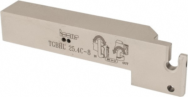 Iscar 2801591 0.98" Max Depth, 0.315" Max Width, External Left Hand Indexable Grooving/Cutoff Toolholder Image