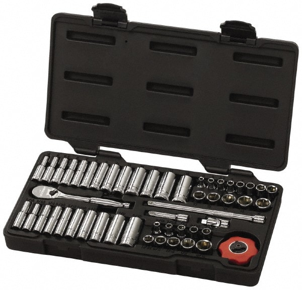 GEARWRENCH 80300 Deep Standard Socket Set: 51 Pc Image