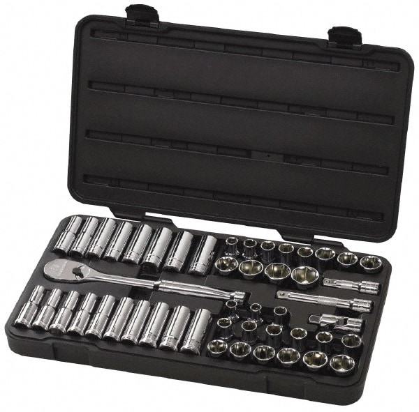 GEARWRENCH 80700D Deep Standard Socket Set: 49 Pc 