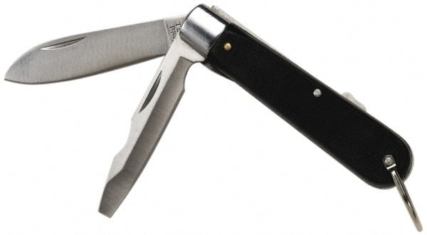 2-3/4" Blade, 5" OAL, Straight Pocket Knife